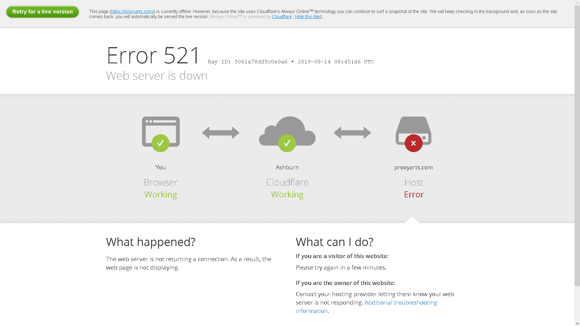 error