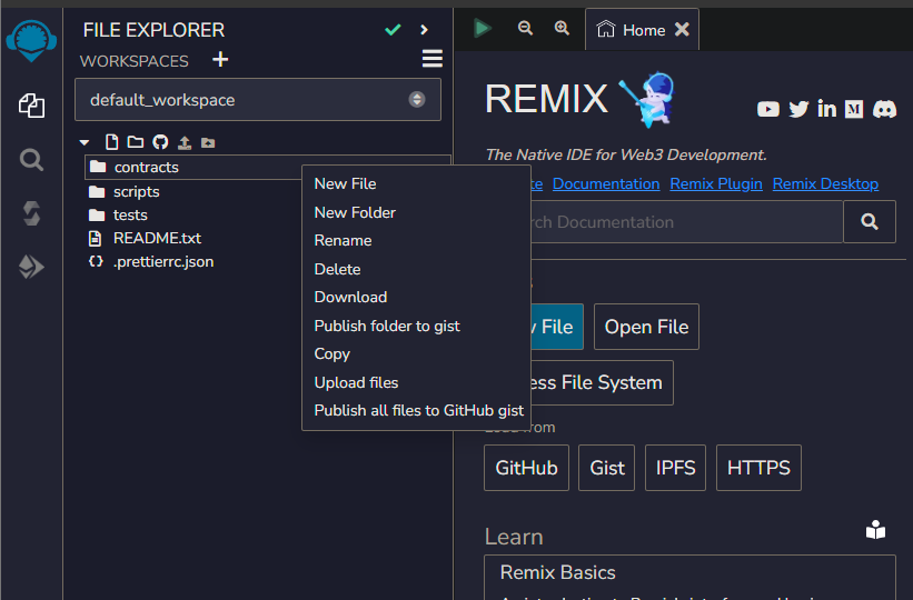 Remix Homepage